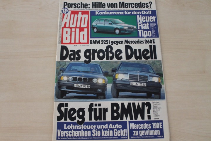 Deckblatt Auto Bild (04/1988)